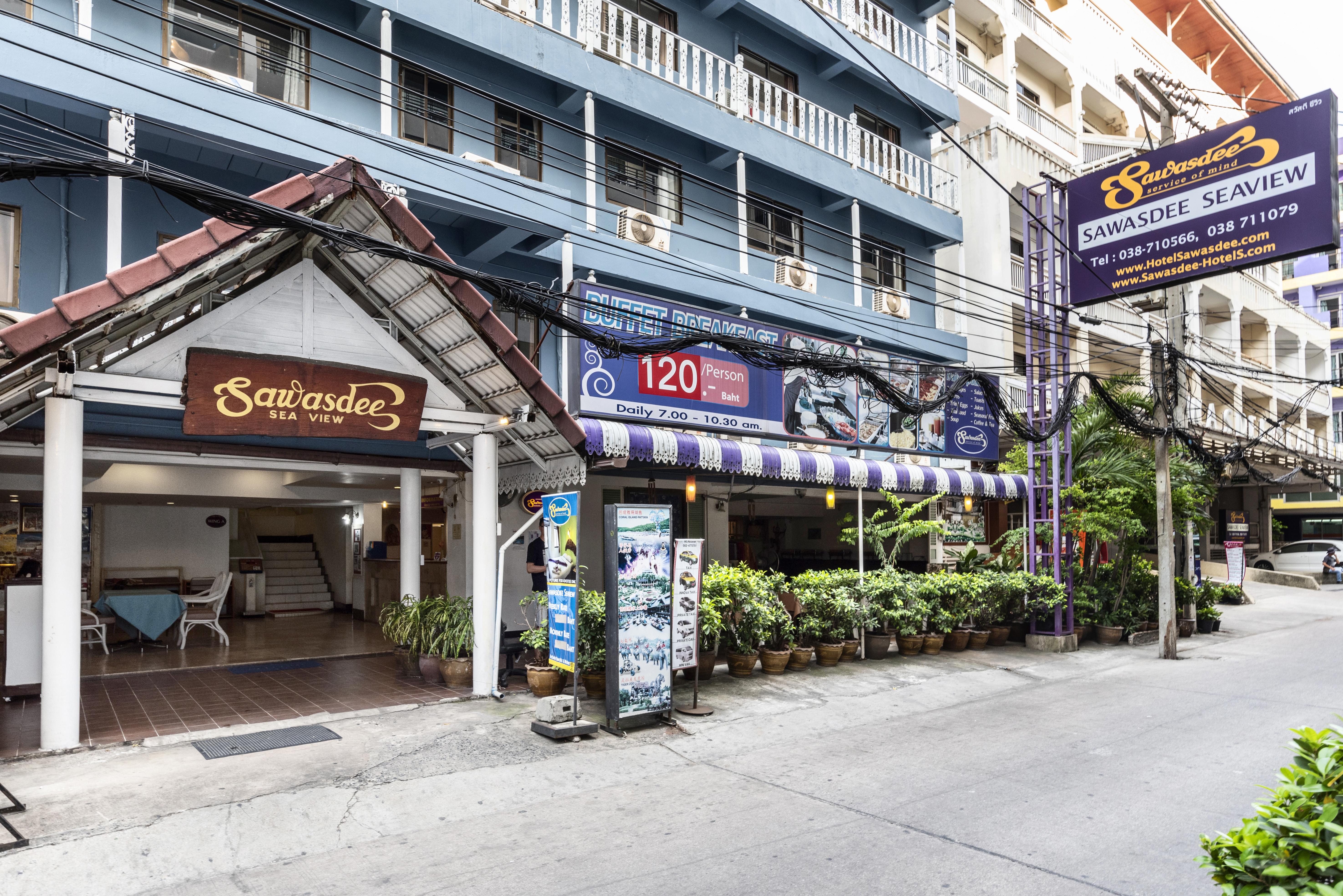 Sawasdee Sea View Hotel Pattaya Exterior photo